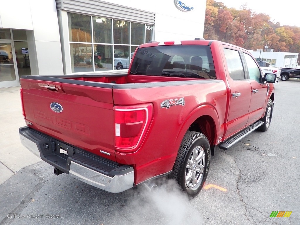 2021 F150 XLT SuperCrew 4x4 - Rapid Red / Medium Dark Slate photo #2