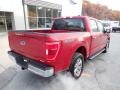 2021 Rapid Red Ford F150 XLT SuperCrew 4x4  photo #2