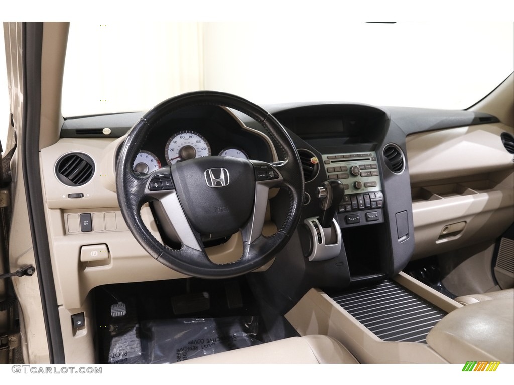 2011 Pilot EX-L 4WD - Mocha Metallic / Beige photo #6