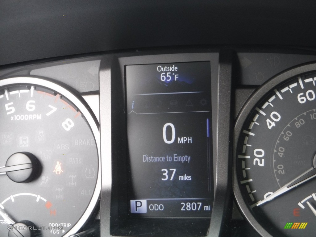 2017 Tacoma TRD Sport Access Cab 4x4 - Blazing Blue Pearl / Cement Gray photo #37