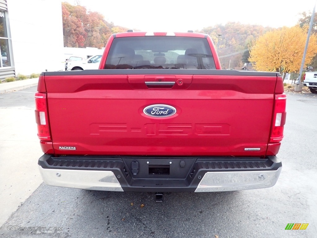2021 F150 XLT SuperCrew 4x4 - Rapid Red / Medium Dark Slate photo #3