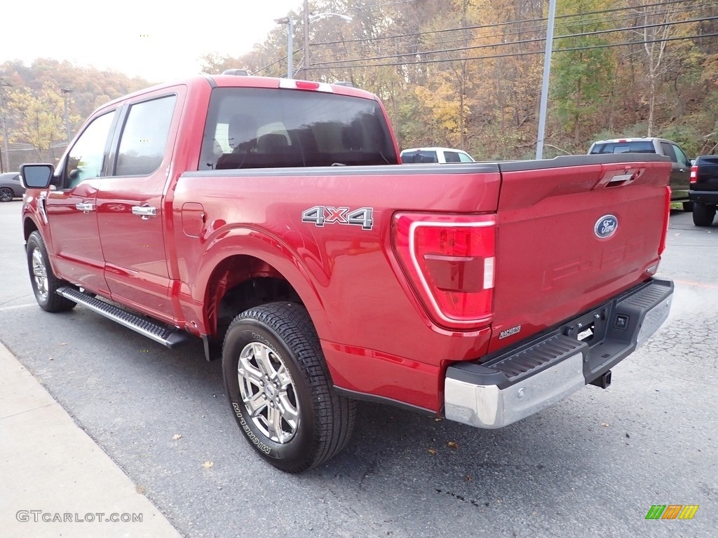 2021 F150 XLT SuperCrew 4x4 - Rapid Red / Medium Dark Slate photo #4