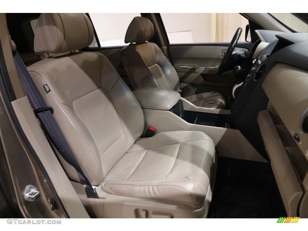 2011 Pilot EX-L 4WD - Mocha Metallic / Beige photo #12