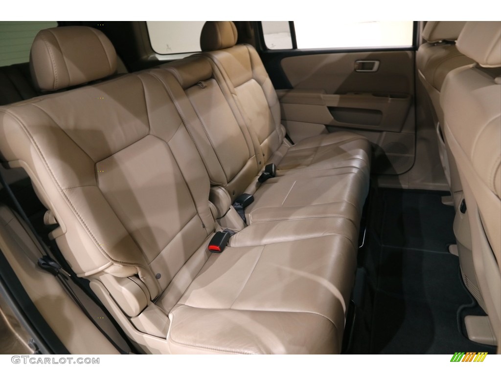 2011 Pilot EX-L 4WD - Mocha Metallic / Beige photo #13