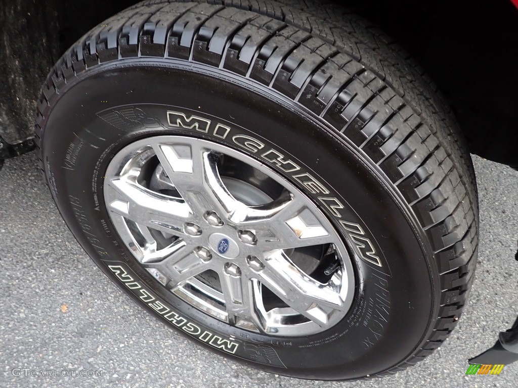 2021 F150 XLT SuperCrew 4x4 - Rapid Red / Medium Dark Slate photo #9