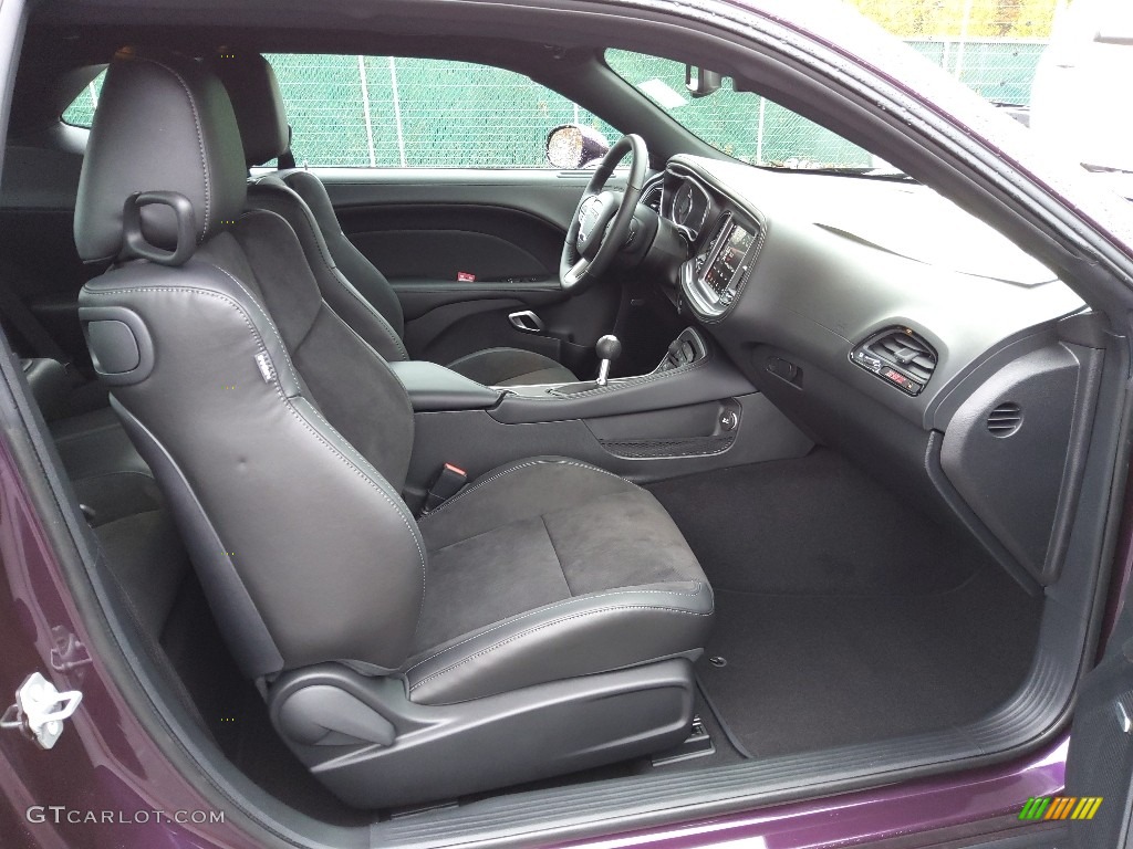 Black Interior 2021 Dodge Challenger R/T Scat Pack Photo #143227641