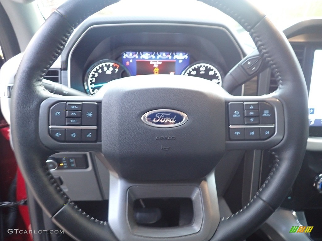 2021 F150 XLT SuperCrew 4x4 - Rapid Red / Medium Dark Slate photo #23