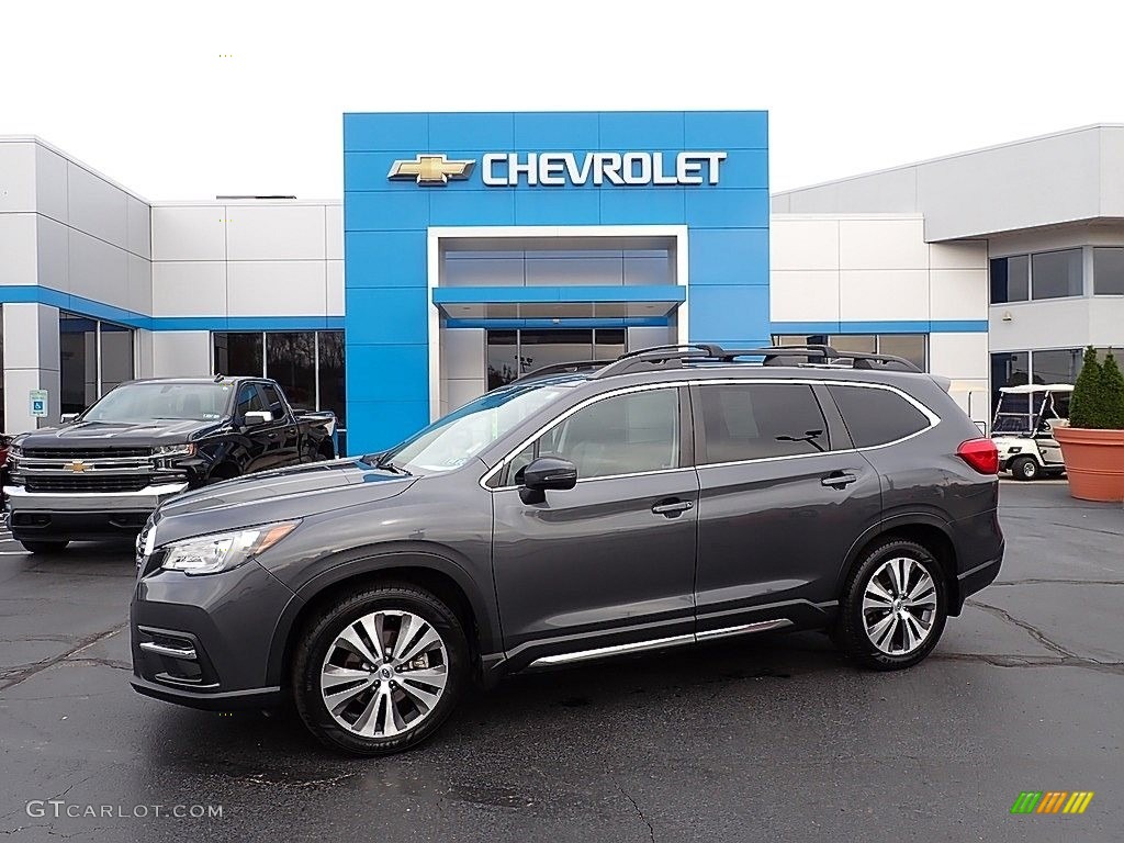 Magnetite Gray Metallic 2019 Subaru Ascent Limited Exterior Photo #143227719