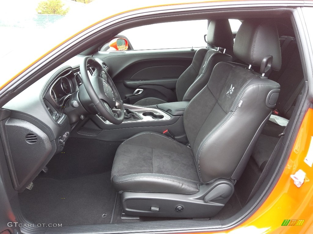 Black Interior 2021 Dodge Challenger R/T Scat Pack Photo #143228163