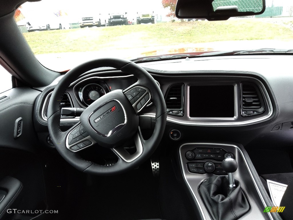 2021 Dodge Challenger R/T Scat Pack Black Dashboard Photo #143228298