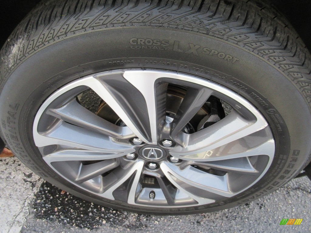 2020 MDX Technology AWD - Lunar Silver Metallic / Ebony photo #7