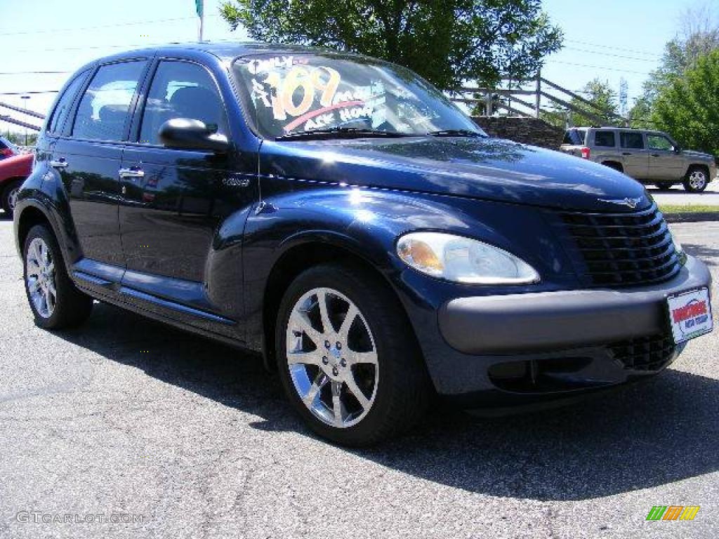 2003 PT Cruiser  - Patriot Blue Pearl / Dark Slate Gray photo #7