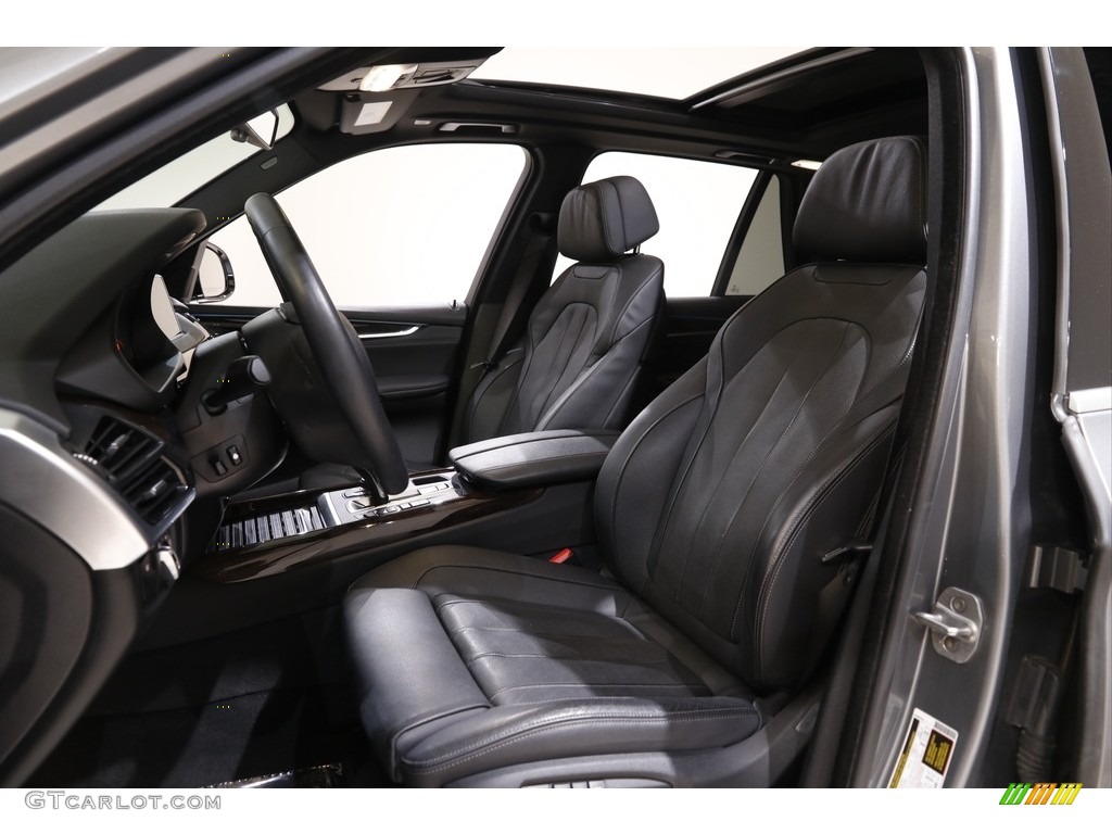 2017 X5 xDrive35d - Space Gray Metallic / Black photo #5