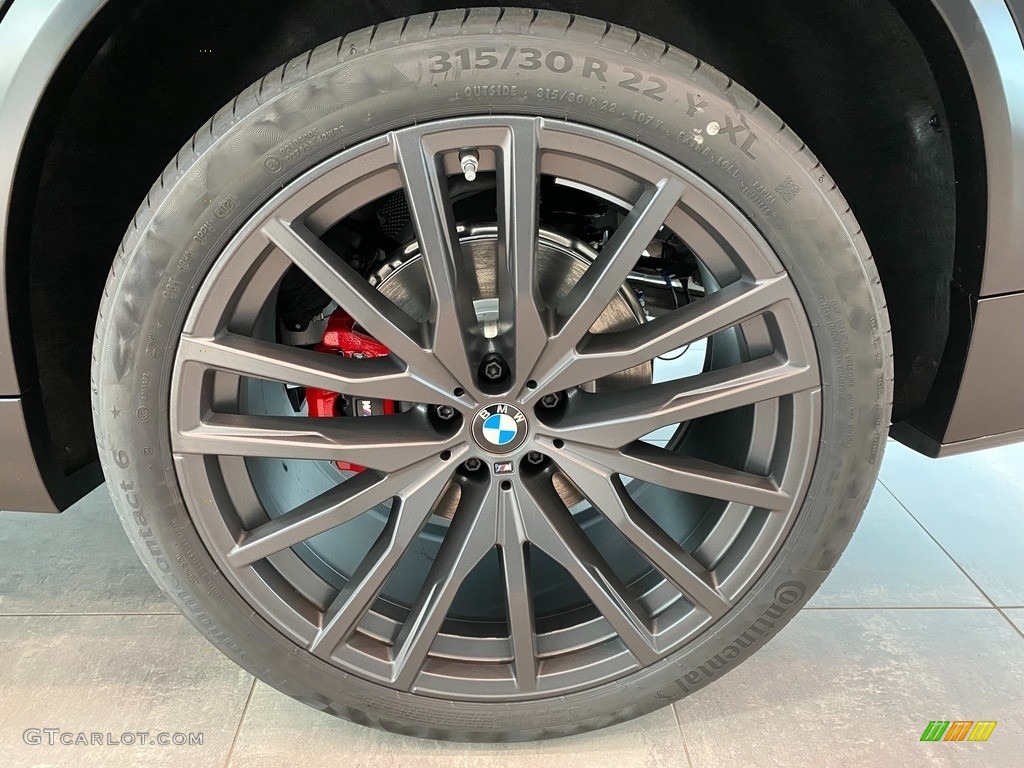 2022 BMW X5 xDrive40i Black Vermillion Edition Wheel Photo #143229480