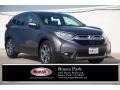 2018 Modern Steel Metallic Honda CR-V EX  photo #1