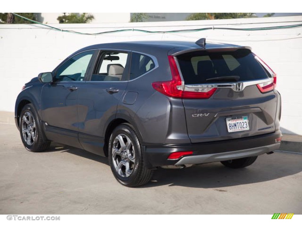 2018 CR-V EX - Modern Steel Metallic / Gray photo #2