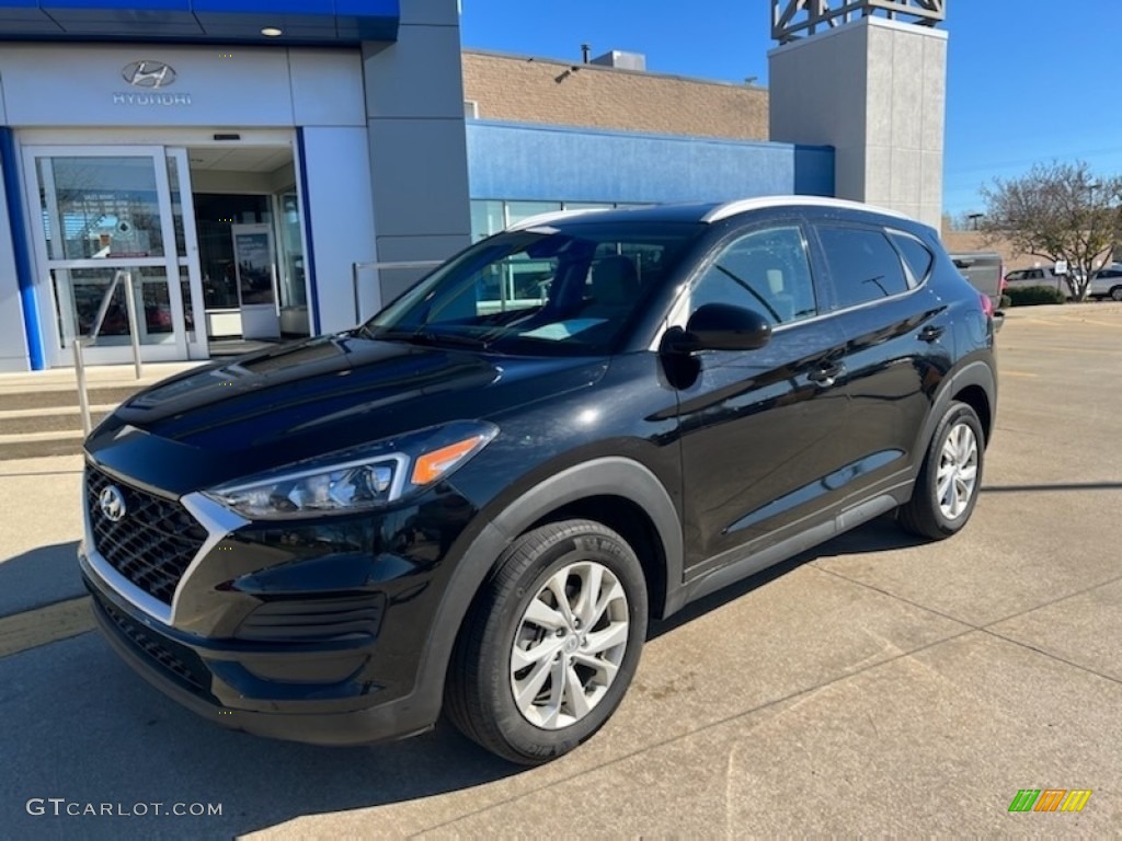 2020 Tucson Value AWD - Black Noir Pearl / Gray photo #1