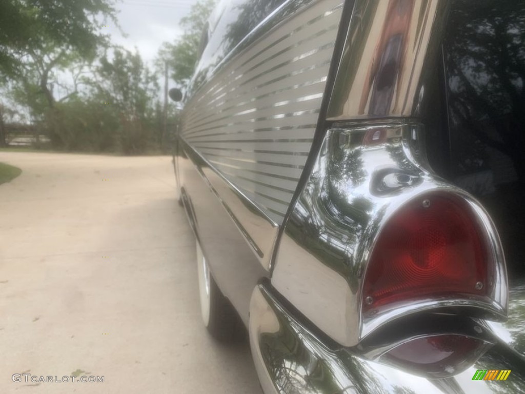 1957 Bel Air Hard Top - Black / Black/White photo #29