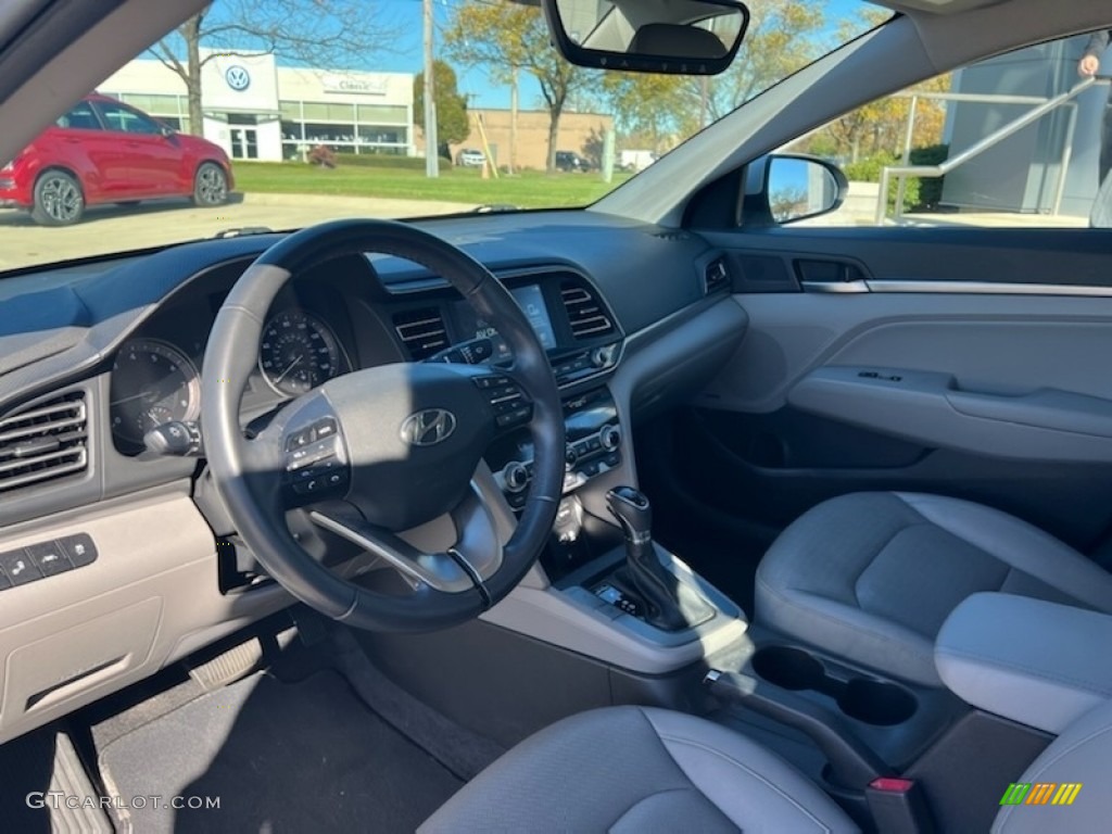 2019 Elantra Limited - Symphony Silver / Black photo #3