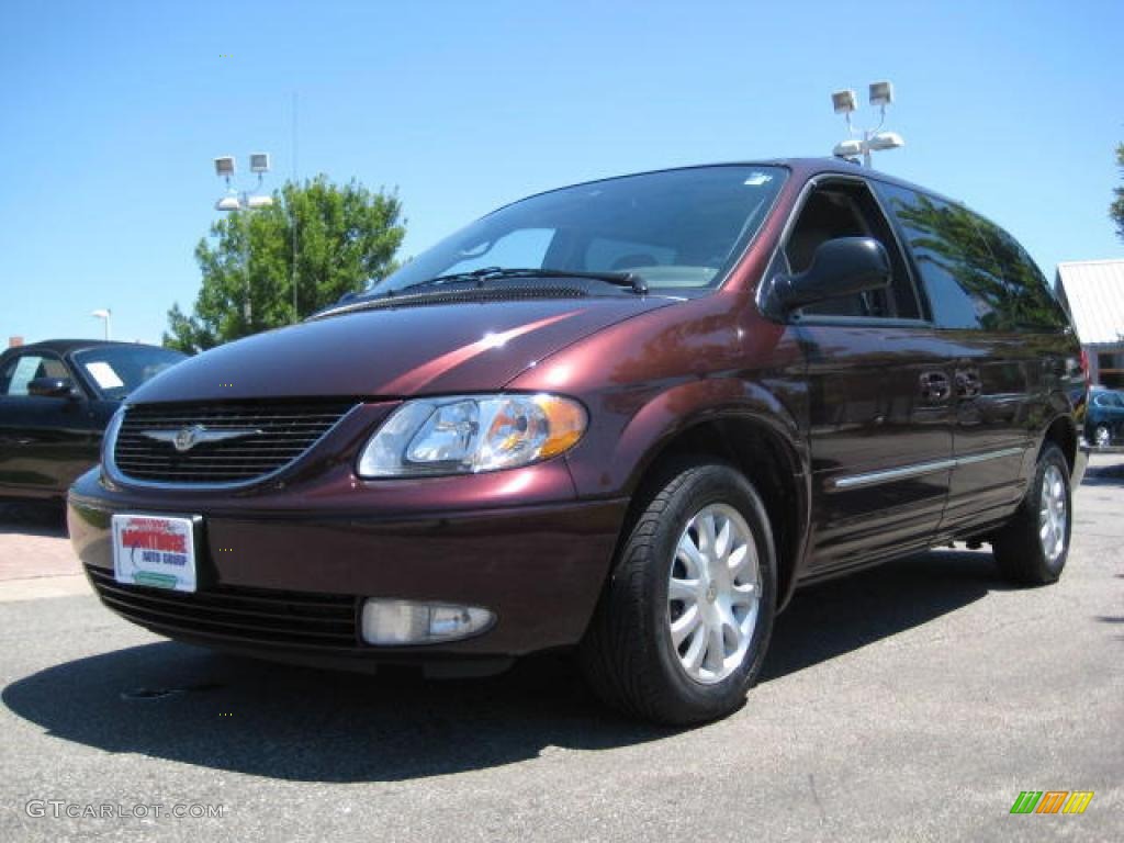 2003 Town & Country LXi - Deep Molten Red Pearl / Taupe photo #1