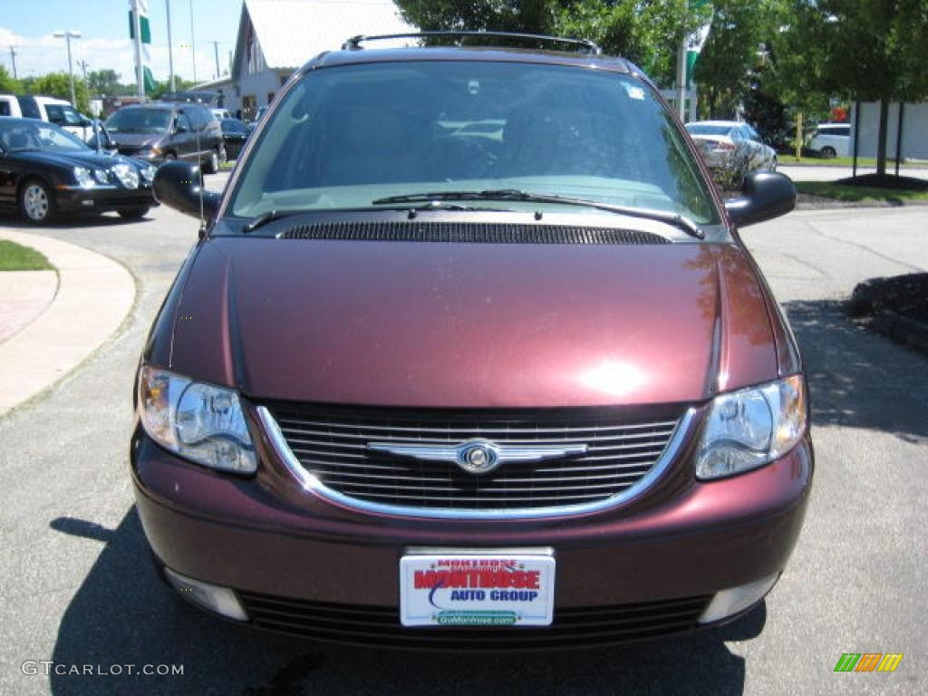 2003 Town & Country LXi - Deep Molten Red Pearl / Taupe photo #4