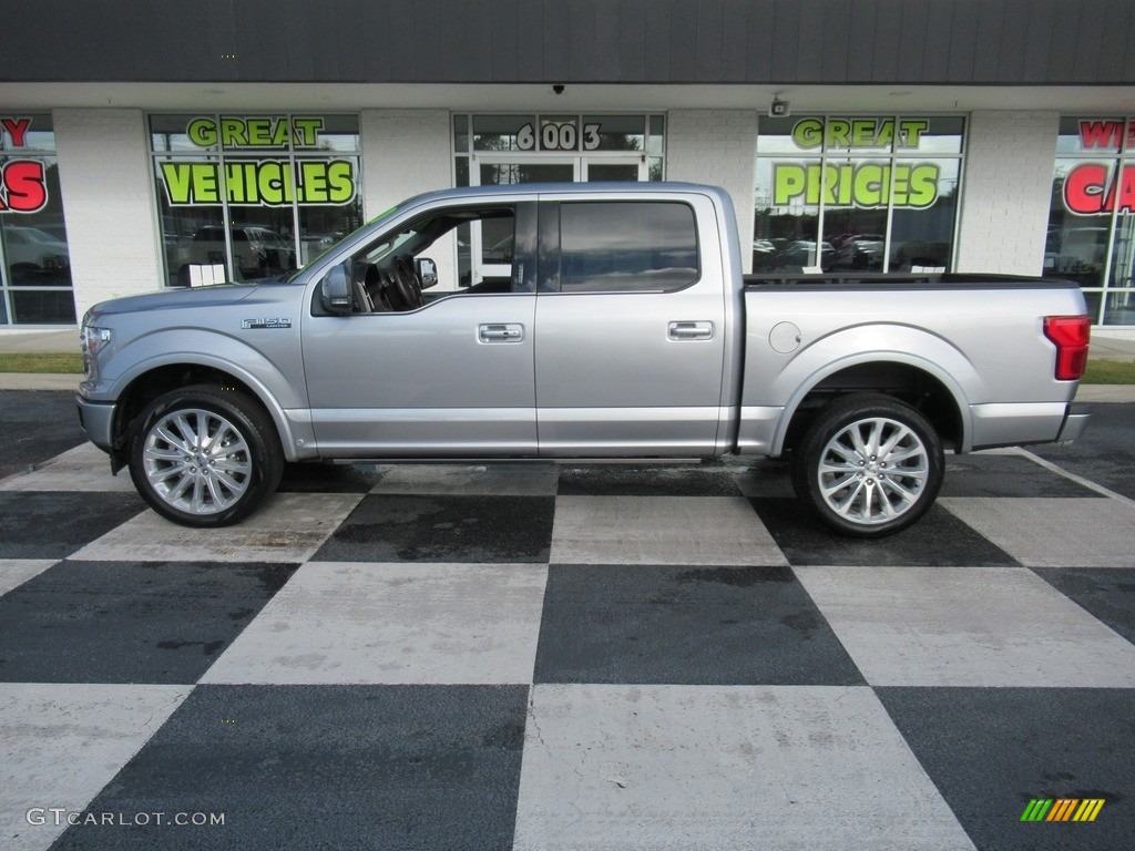 2020 F150 Limited SuperCrew 4x4 - Iconic Silver / Limited Unique Camelback photo #1
