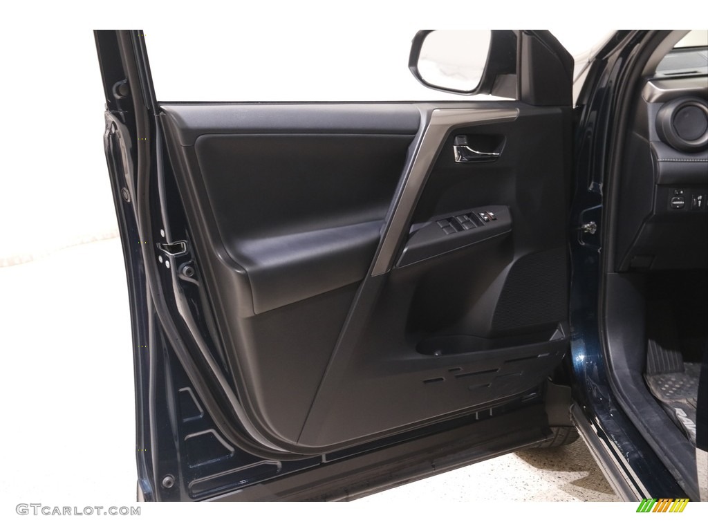 2018 RAV4 XLE - Galactic Aqua Mica / Black photo #4