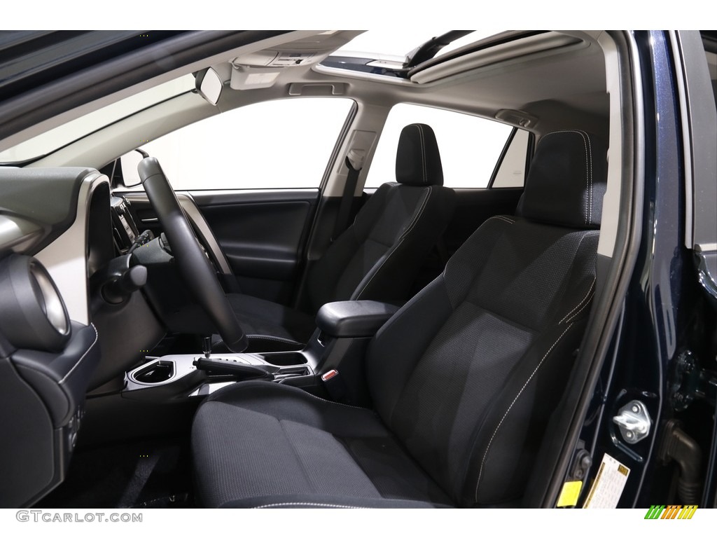 2018 RAV4 XLE - Galactic Aqua Mica / Black photo #5