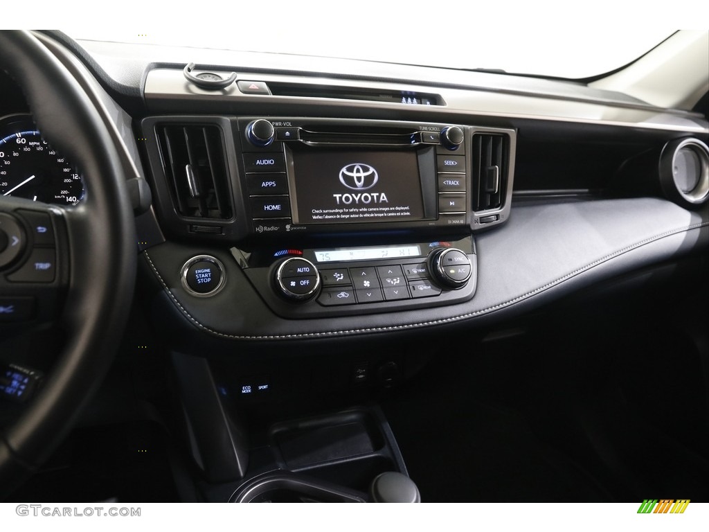 2018 RAV4 XLE - Galactic Aqua Mica / Black photo #9