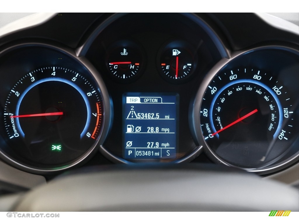 2015 Cruze LS - Blue Ray Metallic / Jet Black/Medium Titanium photo #8