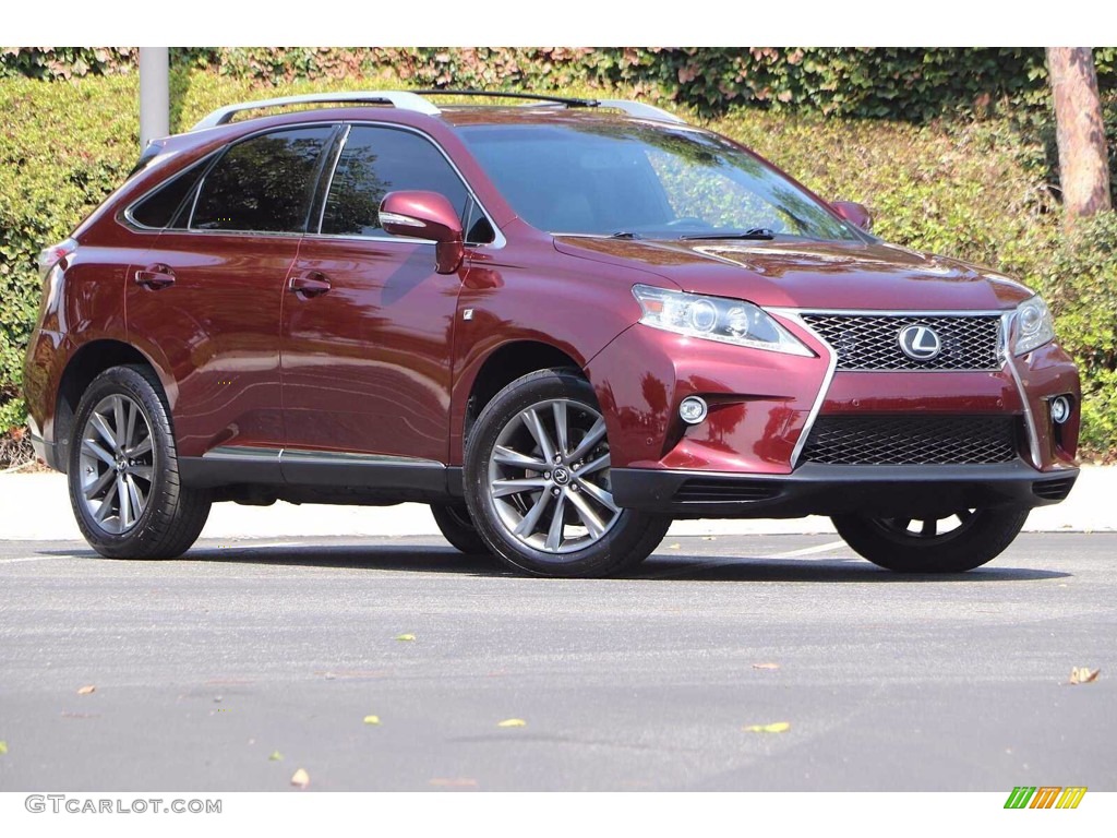 2015 RX 350 F Sport AWD - Claret Mica / Black photo #1