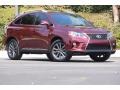 2015 Claret Mica Lexus RX 350 F Sport AWD  photo #2