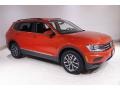 Habanero Orange Metallic 2018 Volkswagen Tiguan SE 4MOTION
