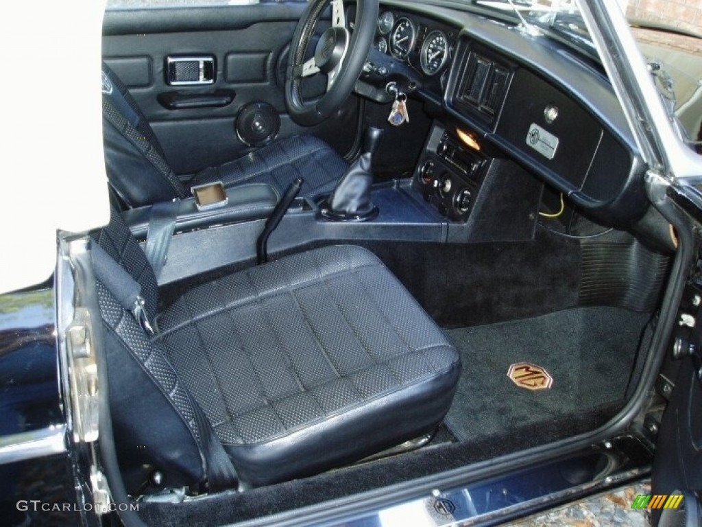 1980 MG MGB Mark III Interior Color Photos
