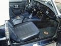 1980 MG MGB Black Interior Front Seat Photo