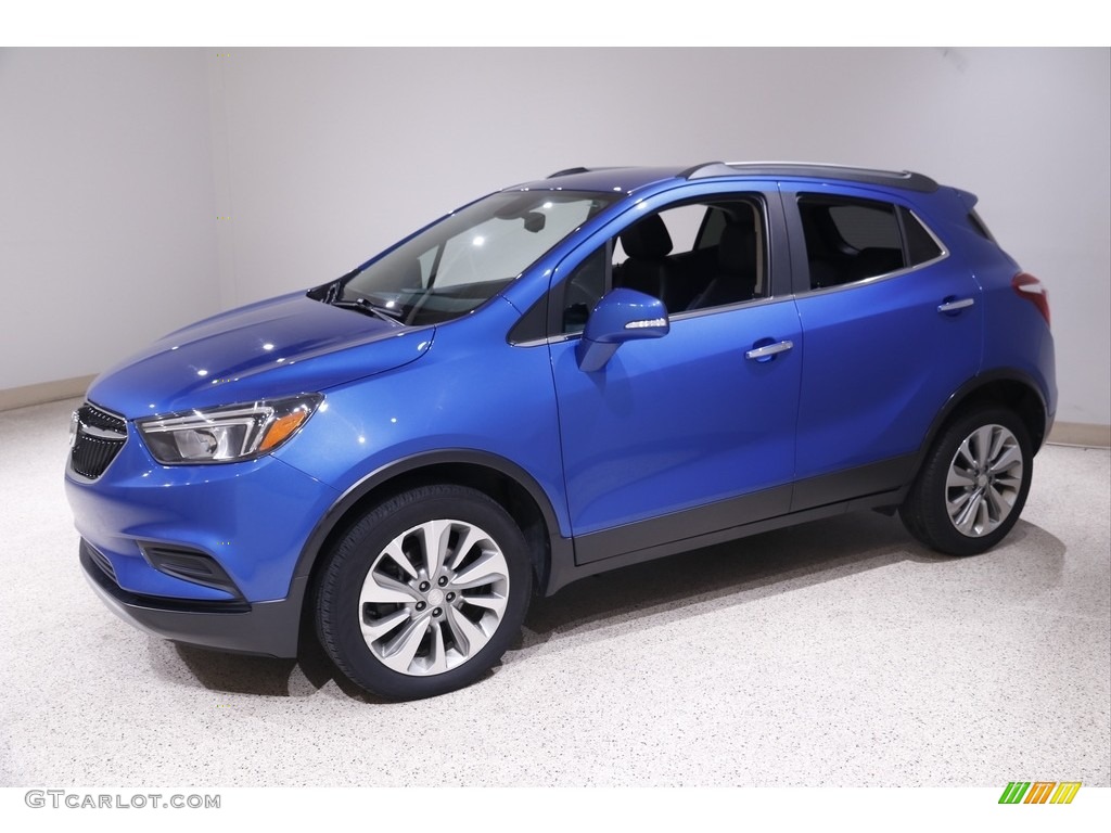 2017 Encore Preferred AWD - Coastal Blue Metallic / Ebony photo #3