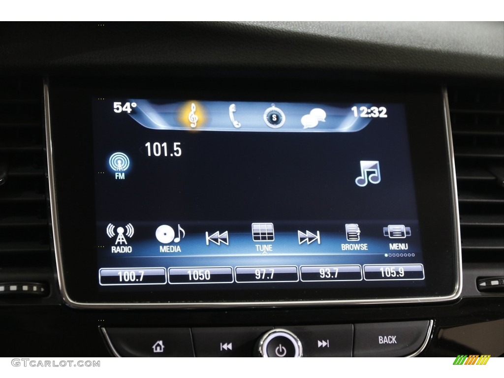 2017 Encore Preferred AWD - Coastal Blue Metallic / Ebony photo #10