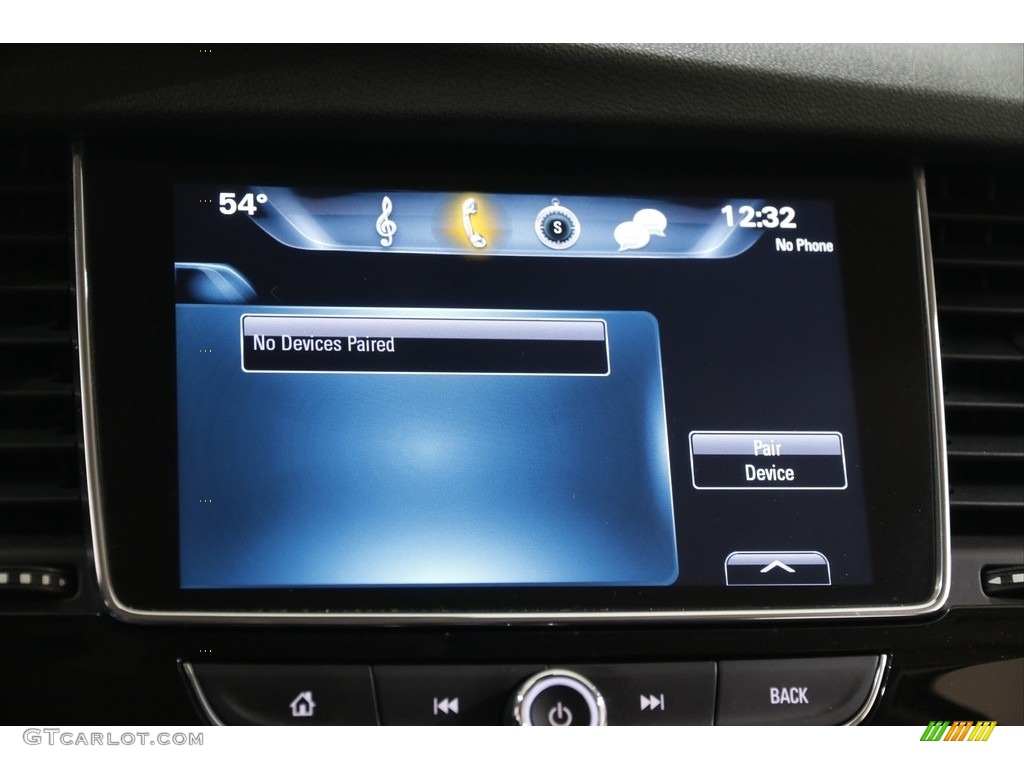2017 Encore Preferred AWD - Coastal Blue Metallic / Ebony photo #11