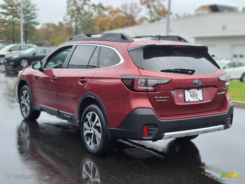 2021 Outback 2.5i Limited - Crimson Red Pearl / Slate Black photo #19