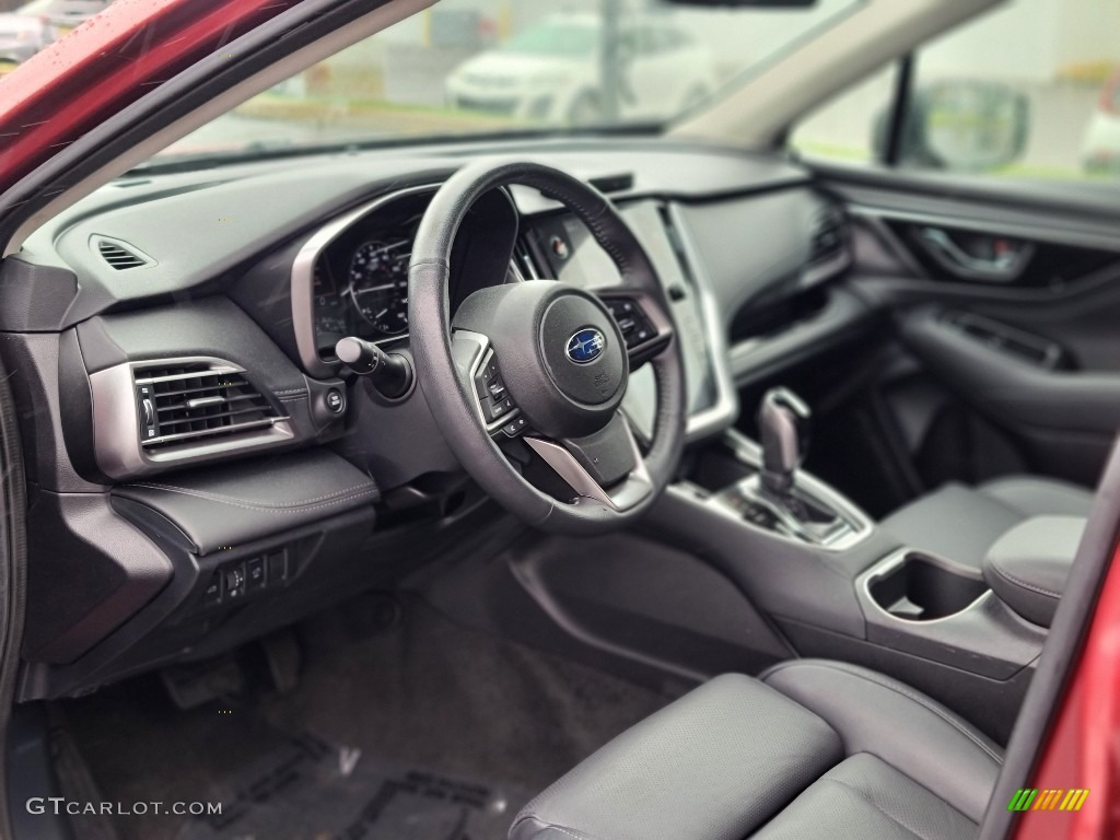 2021 Outback 2.5i Limited - Crimson Red Pearl / Slate Black photo #37