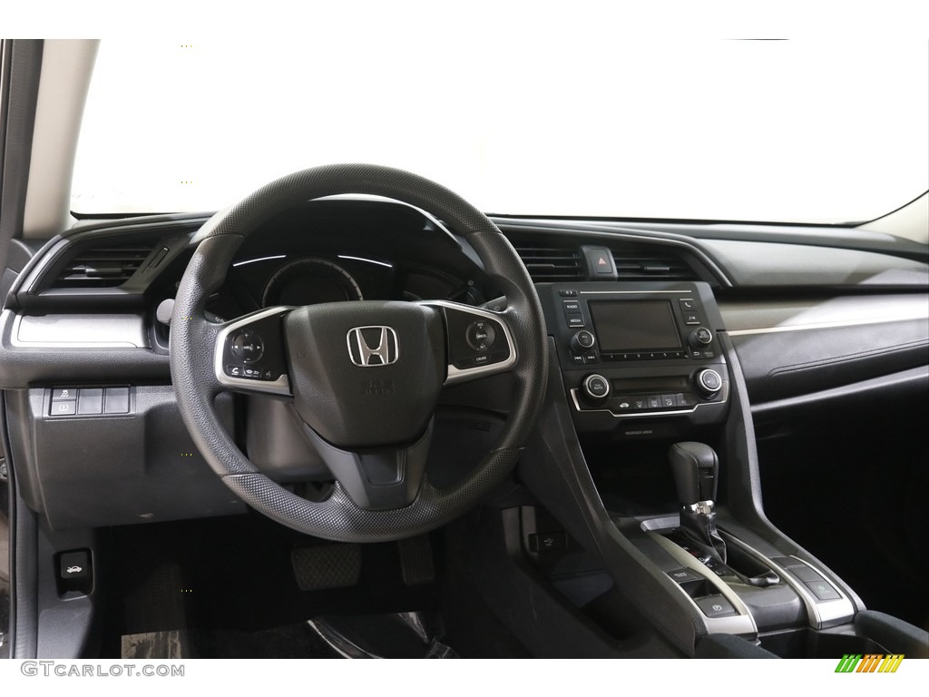 2018 Civic LX Sedan - Burgundy Night Pearl / Ivory photo #6