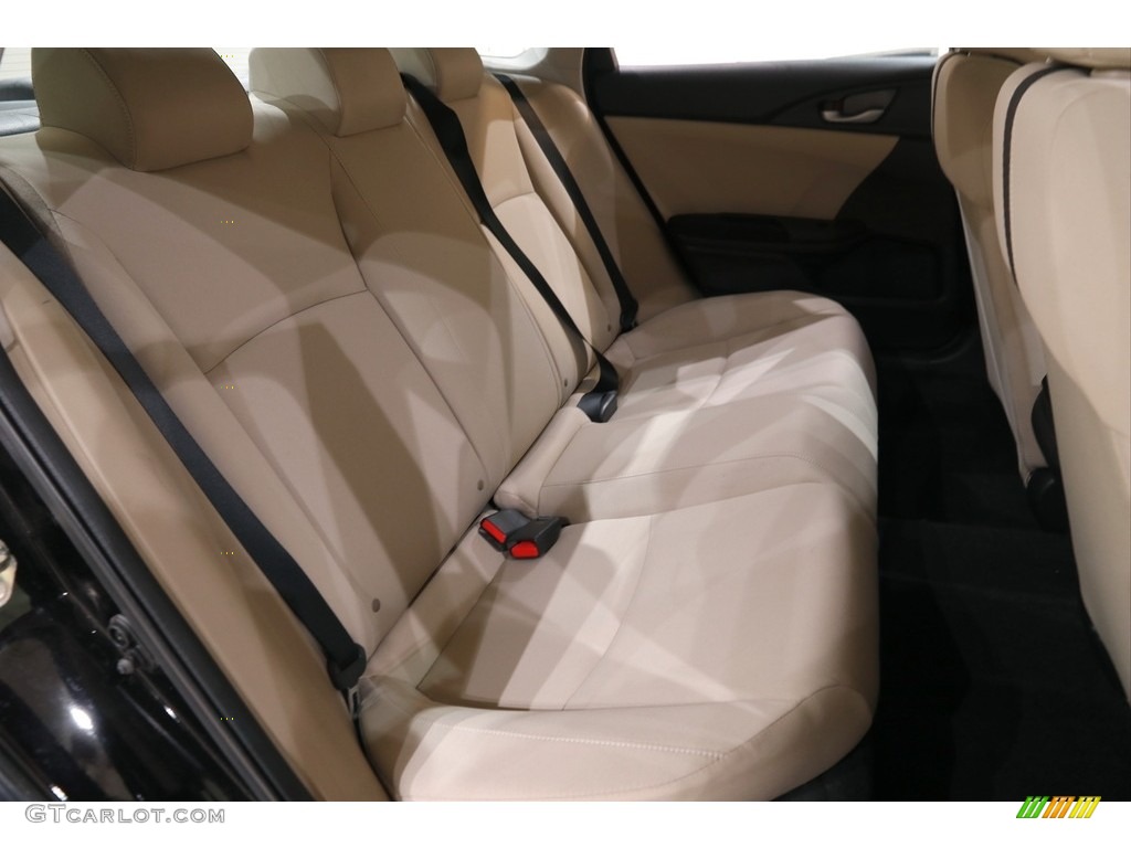 2018 Civic LX Sedan - Burgundy Night Pearl / Ivory photo #14