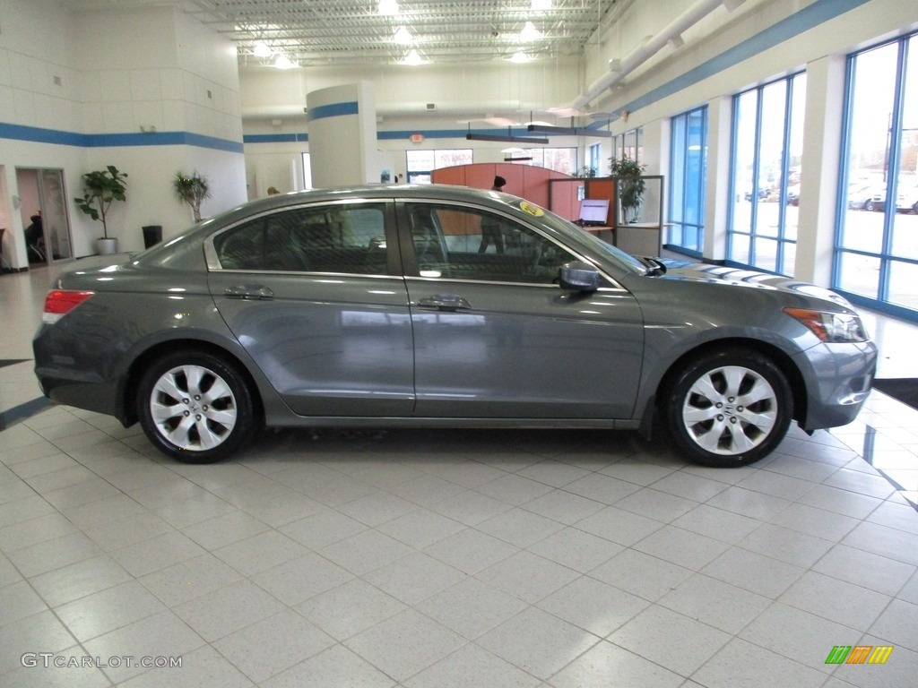 2009 Accord EX Sedan - Polished Metal Metallic / Gray photo #4