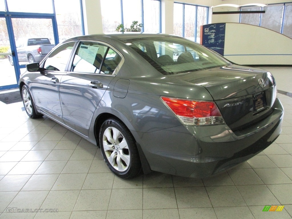 2009 Accord EX Sedan - Polished Metal Metallic / Gray photo #9