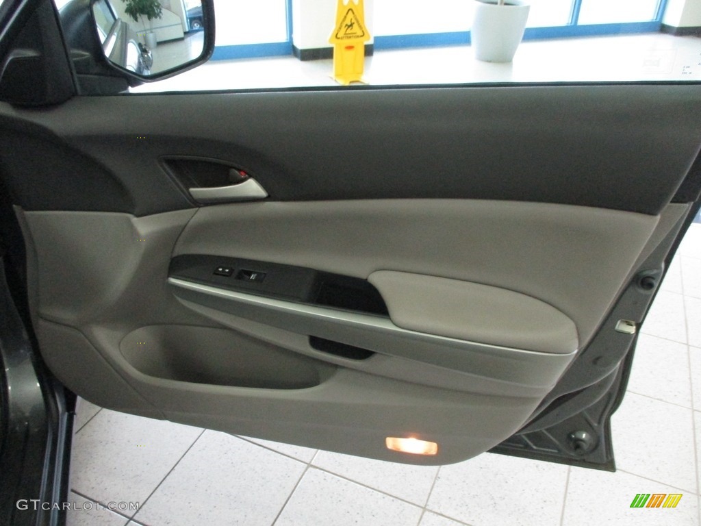 2009 Accord EX Sedan - Polished Metal Metallic / Gray photo #14