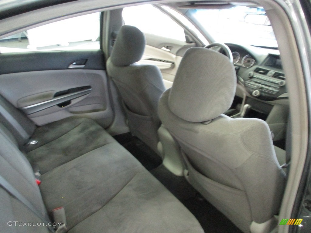 2009 Accord EX Sedan - Polished Metal Metallic / Gray photo #19
