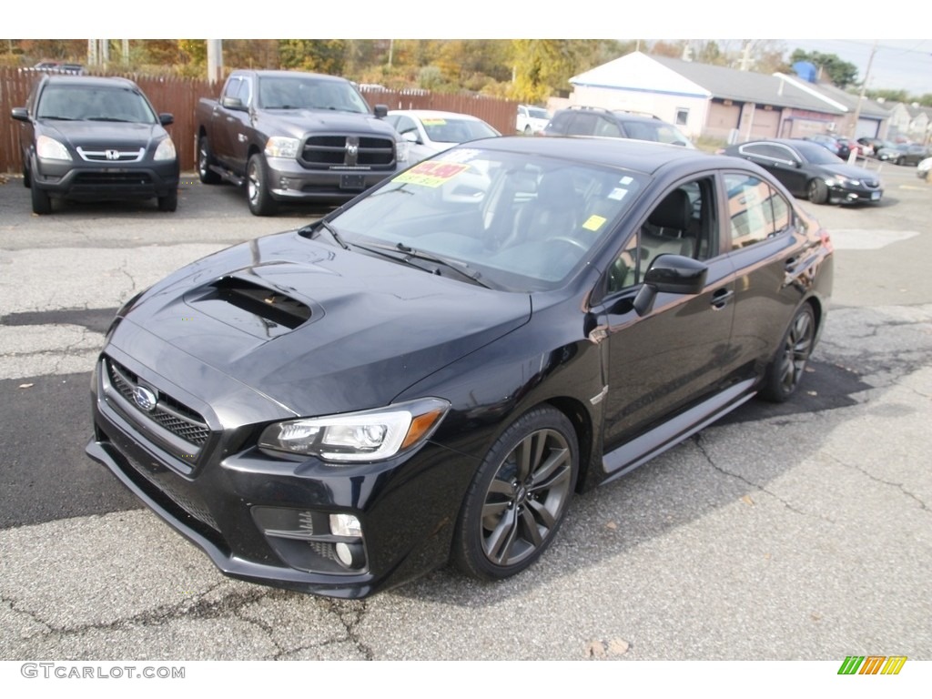 2017 WRX Limited - Crystal Black Silica / Carbon Black photo #1