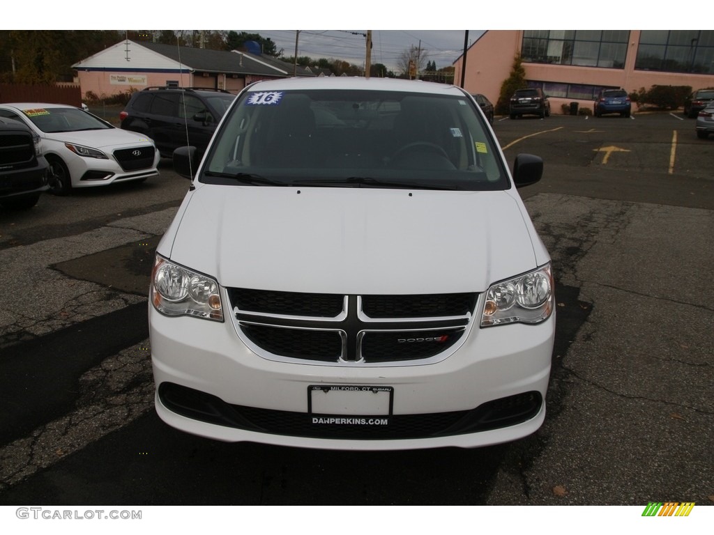 2016 Grand Caravan SE - Bright White / Black/Light Graystone photo #2