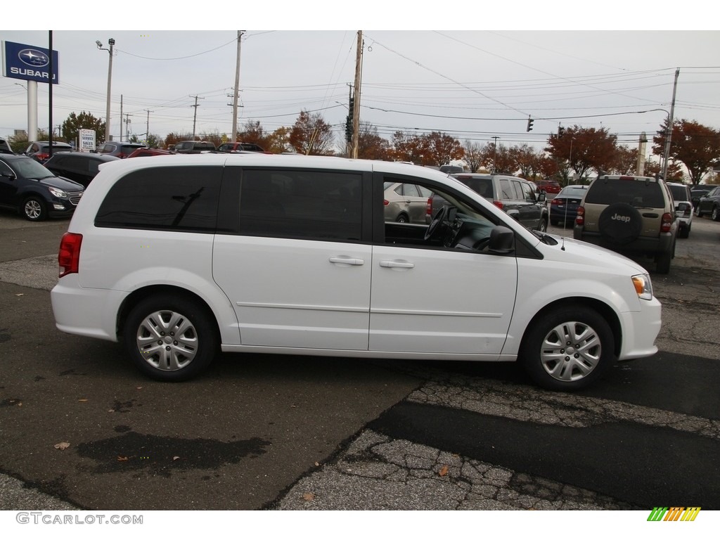 2016 Grand Caravan SE - Bright White / Black/Light Graystone photo #4