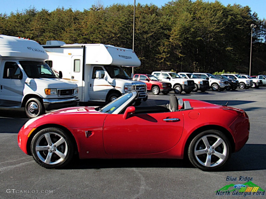 2008 Solstice Roadster - Aggressive Red / Ebony photo #2